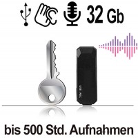 USB-Audiorecorder, 32 Gb. Ausgezeichnete Sprachqualität, HD-Aufnahme.