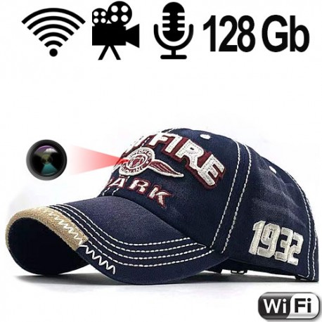 WIFI-IP-HD SpyCam getarnt im Baseball Cap